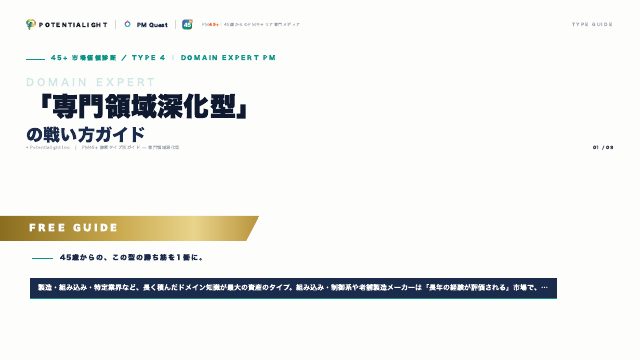 専門領域深化型の戦い方ガイド 表紙