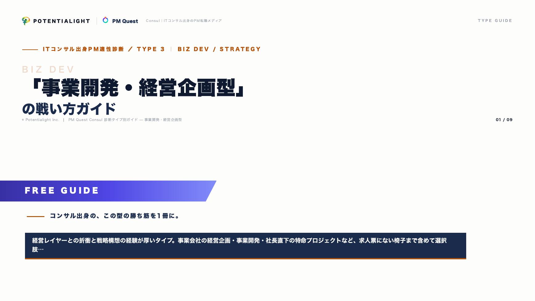 事業開発・経営企画型の戦い方ガイド 表紙