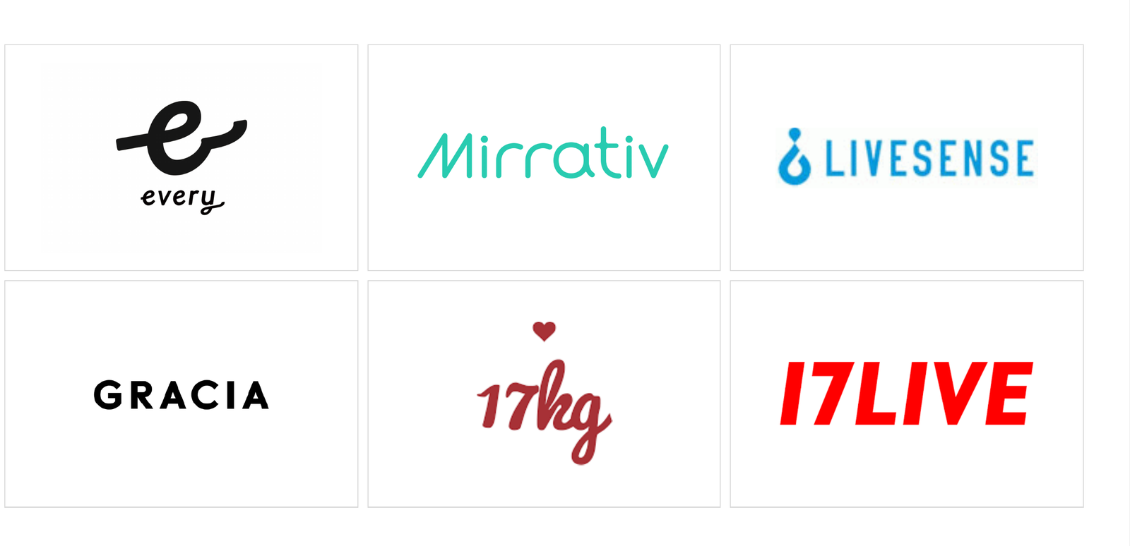 every, Mirrativ, LIVESENSE, GRACIA, 17kg, 17LIVE